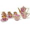 Art Deco Tycjan Coffee Set from Karolina, Poland, 1960s, Set of 15 12