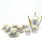 Art Deco Coffee Set from Tułowice, Poland, 1960s, Set of 15 3