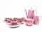 Pop-Art Coffee Set Aldona, Chodzież, Poland, 1960s, Set of 15, Image 10