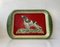 Vintage English Tin Plate Kitsch Tray with Springer Spaniel, 1950s, Image 2