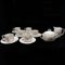 Art Deco Coffee Cups and Saucers from Ćmielów Factory, Poland, 1930s, Set of 14 2