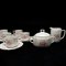 Art Deco Coffee Cups and Saucers from Ćmielów Factory, Poland, 1930s, Set of 14 5