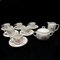 Art Deco Coffee Cups and Saucers from Ćmielów Factory, Poland, 1930s, Set of 14 1