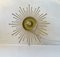 Modern Brutalist Danish Sunburst Iron Wall Sconces, 1970s, Set of 2 2