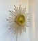 Modern Brutalist Danish Sunburst Iron Wall Sconces, 1970s, Set of 2 8