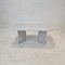Tavolino da caffè in marmo, Italia, anni '80, Immagine 1