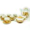 Coffee Set from Bogucice, Poland, 1960s, Set of 15 2