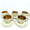 Art Deco Coffee Set from Wawel Pottery, Poland, 1960s, Set of 15 4