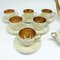 Art Deco Coffee Set from Wawel Pottery, Poland, 1960s, Set of 15 11