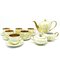 Art Deco Coffee Set from Wawel Pottery, Poland, 1960s, Set of 15 1