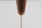 Lámpara colgante de madera y acrílico de Temde, años 60, Imagen 14
