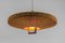 Wood and Acrylic Pendant Lamp by Temde, 1960s 8