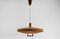 Wood and Acrylic Pendant Lamp by Temde, 1960s 2