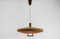 Wood and Acrylic Pendant Lamp by Temde, 1960s, Image 2