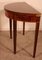 Console or Game Table in Inlaid Mahogany 10