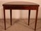 Console or Game Table in Inlaid Mahogany 8