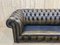 Leather Chesterfield 3-Seater Sofa, 1980s 13