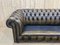 Leather Chesterfield 3-Seater Sofa, 1980s, Image 13