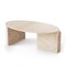 Jean Center Table in Travertine by Mambo Unlimited Ideas 1