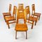 Pine Dining Chairs by Tapiovaara for Laukaan Puu, Finland, 1960s, Set of 6 1