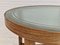 Danish Coffee Table in Oak and Glass, 1950s, Image 10