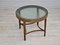 Danish Coffee Table in Oak and Glass, 1950s, Image 12