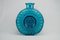 Große Blaue Bubble Glass Vase von Helena Tynell für Rriihimaki, 1960er 2
