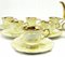 Rococo Style 520 Coffee Service, Ćmielów, Poland, 1960s, Set of 15 2