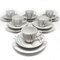 Art Deco Julita Kaffeetassen von Wawel Pottery, Polen, 1950er-1960er, 18 Set 6