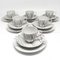 Art Deco Julita Coffee Cups from Wawel Pottery, Poland, 1950s-1960s, Set of 18 1
