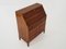 Danish Walnut Secretary, 1960s, Image 8