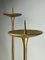 Large Brutalistic Floor Candlesticks in Bronze, 1960s, Image 10