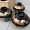 Japanese Lacquerware Rice Bowls, 1950s, Set of 10 6