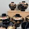 Japanese Lacquerware Rice Bowls, 1950s, Set of 10, Image 5