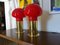 Table Lamps in Brass and Glass from Peill & Putzler, 1970s, Set of 2 3