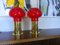 Table Lamps in Brass and Glass from Peill & Putzler, 1970s, Set of 2 6