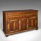 English Georgian Housekeepers Cabinet in Oak, 1800s 2