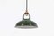 Green Enamel Pendant Lamp from Coolicon 1