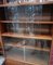 Showcase Bookcase in Wood and Glass, 1950s 4