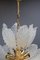 Lampadario a forma di fiore in vetro di Murano Italia, anni '70, Immagine 8