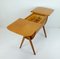 Mid-Century Modern Sewing Box Stand in Cherry Wood, 1950s 6