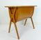 Mid-Century Modern Sewing Box Stand in Cherry Wood, 1950s 10