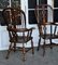 Harlequin Broad Arm Chairs, 1830s, Set of 4 4