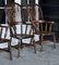 Harlequin Broad Arm Chairs, 1830s, Set of 4 6