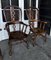 Harlequin Broad Arm Chairs, 1830s, Set of 4 9