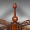 English Chippendale Revival Mahogany Ornate Table, 1980s 10