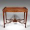 English Chippendale Revival Mahogany Ornate Table, 1980s 1