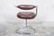 Dark Red Cobra Chair by Giotto Stoppino, 1970s 3