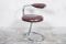 Dark Red Cobra Chair by Giotto Stoppino, 1970s, Image 2