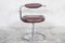 Dark Red Cobra Chair by Giotto Stoppino, 1970s 1